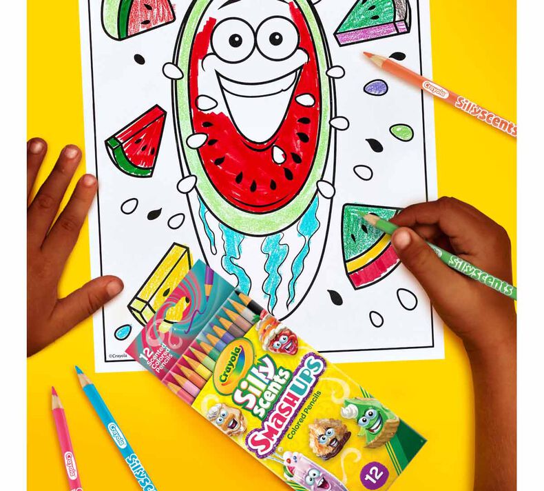 Alright, young artist! Let's dive into the wonderful world of drawing with our colorful friends, the "Silly Scents" colored pencils! 🎨