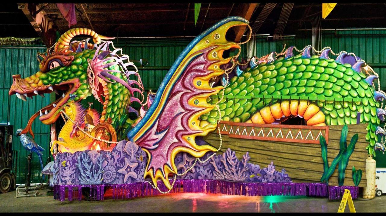 Alright, young artist! Let's dive into the colorful world of Mardi Gras parade float design! 🎨🎉