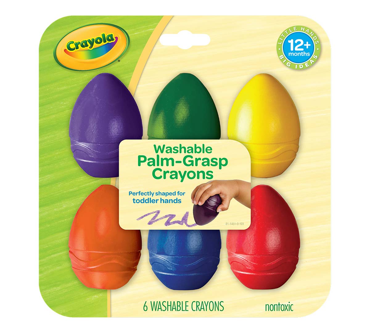 palm grasp crayons