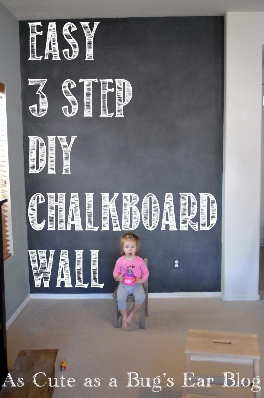 diy chalkboard paint