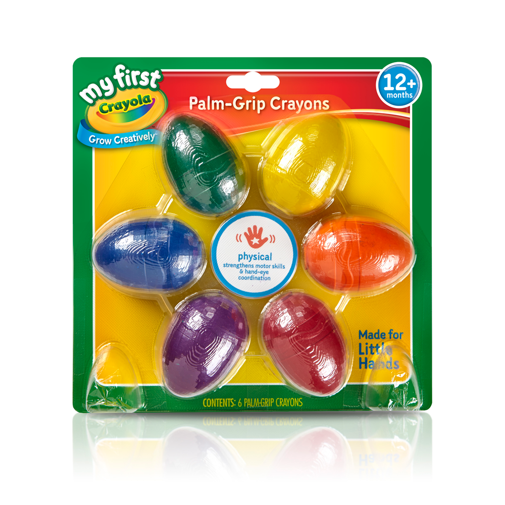 palm grasp crayons