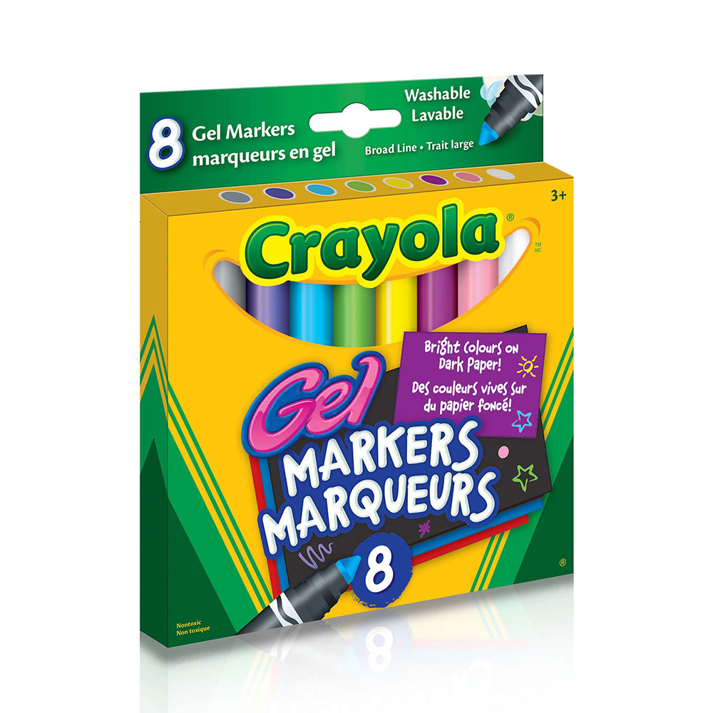 crayola washable gel markers