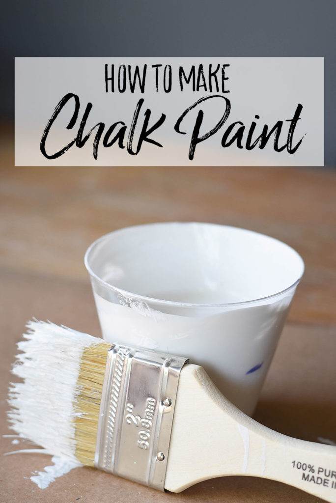 diy chalkboard paint