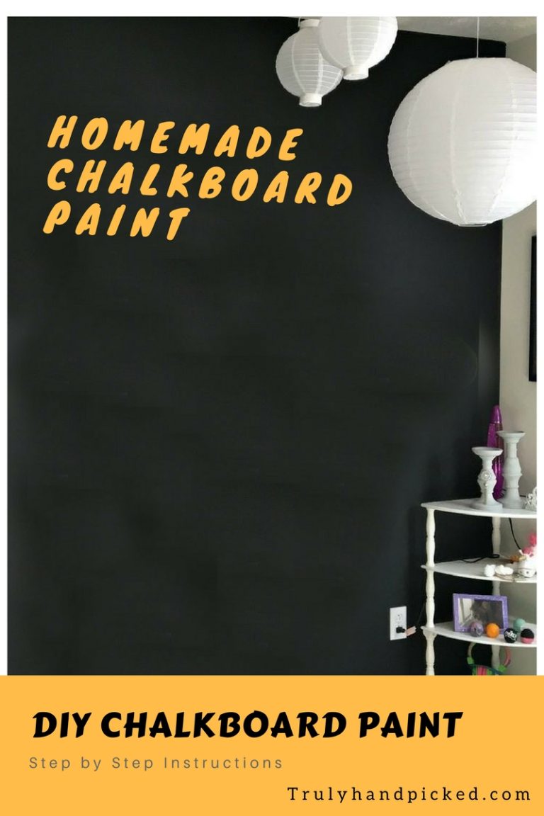 diy chalkboard paint