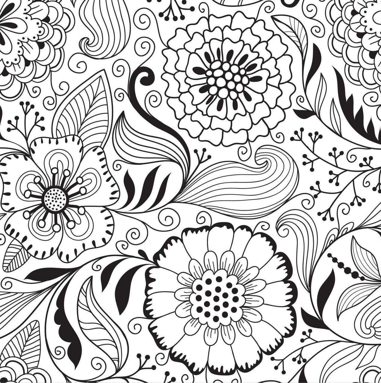 coloring pages patterns