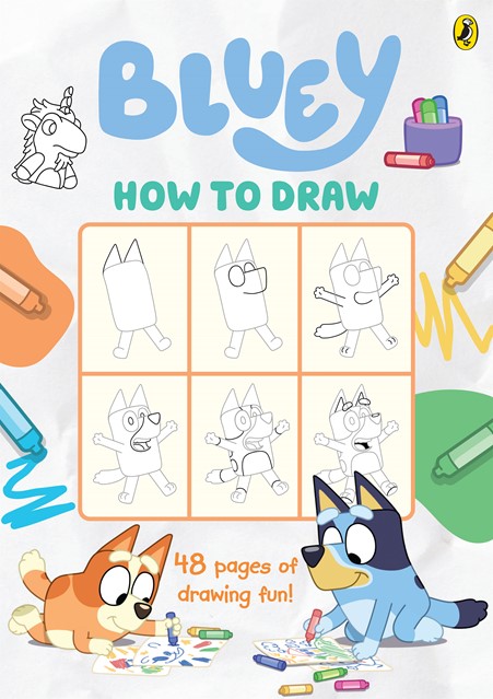 Let's Draw with Bluey! 🎨