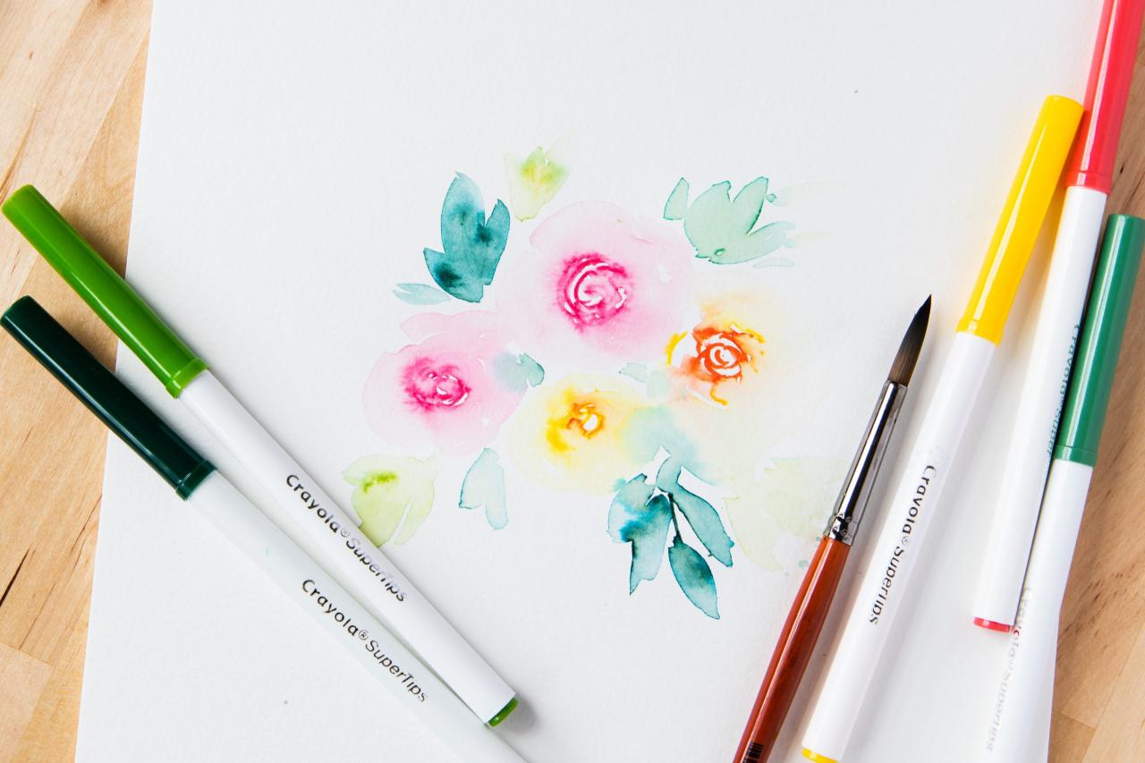 Unleash Your Inner Artist: Drawing with Skinny Crayola Markers!