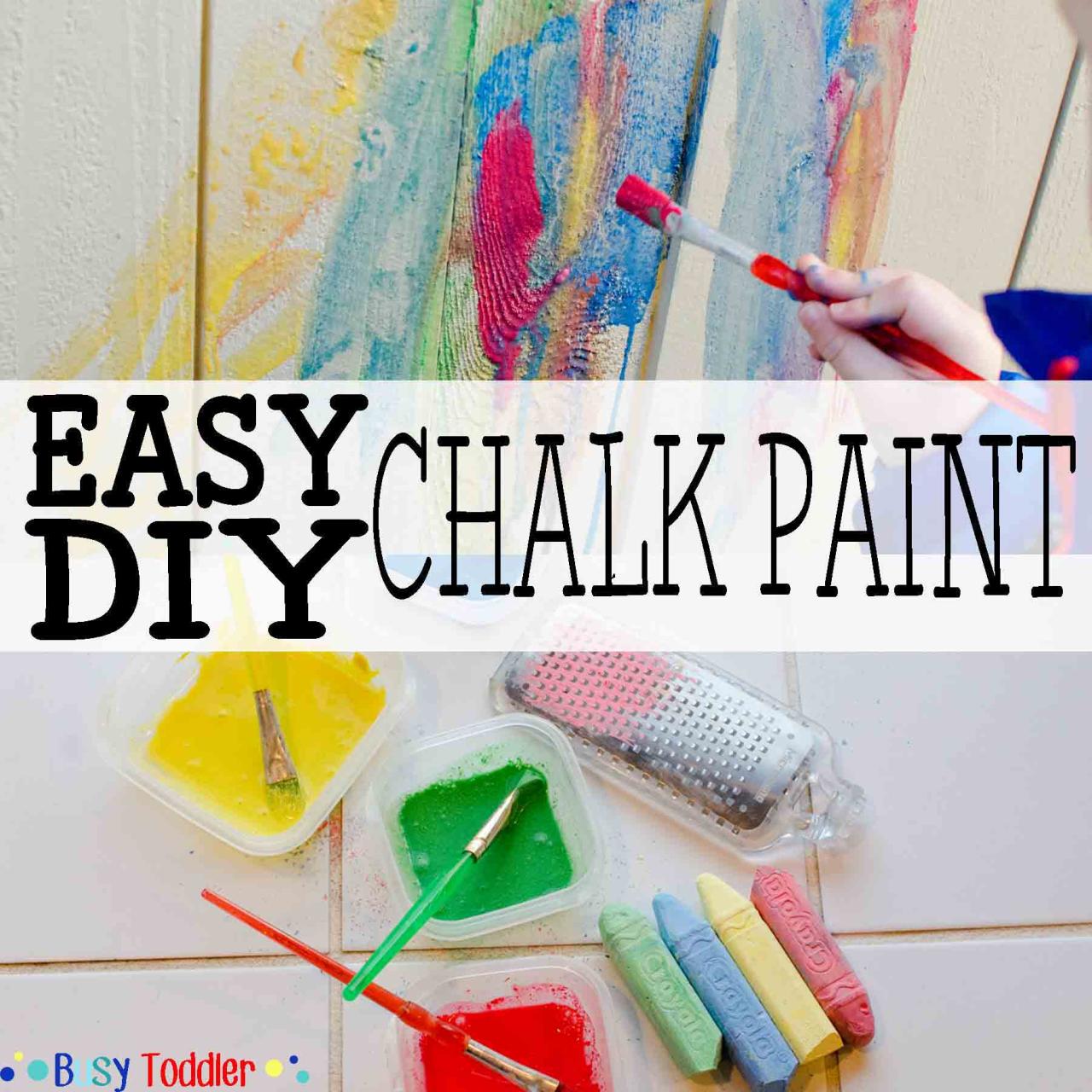 diy chalkboard paint