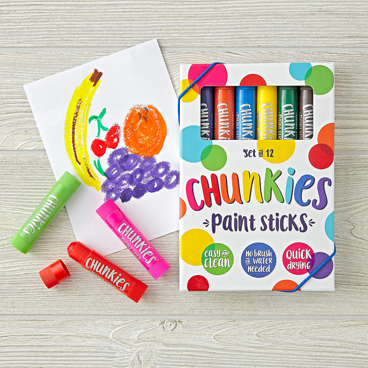 childrens paint sticks