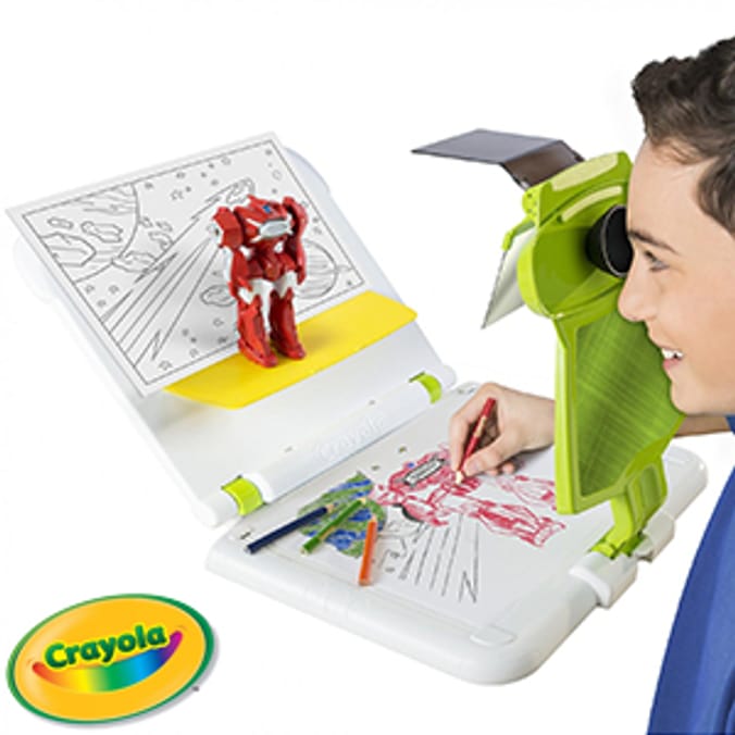 Let's Draw! Unleashing Creativity with Your Crayola Projector Easel