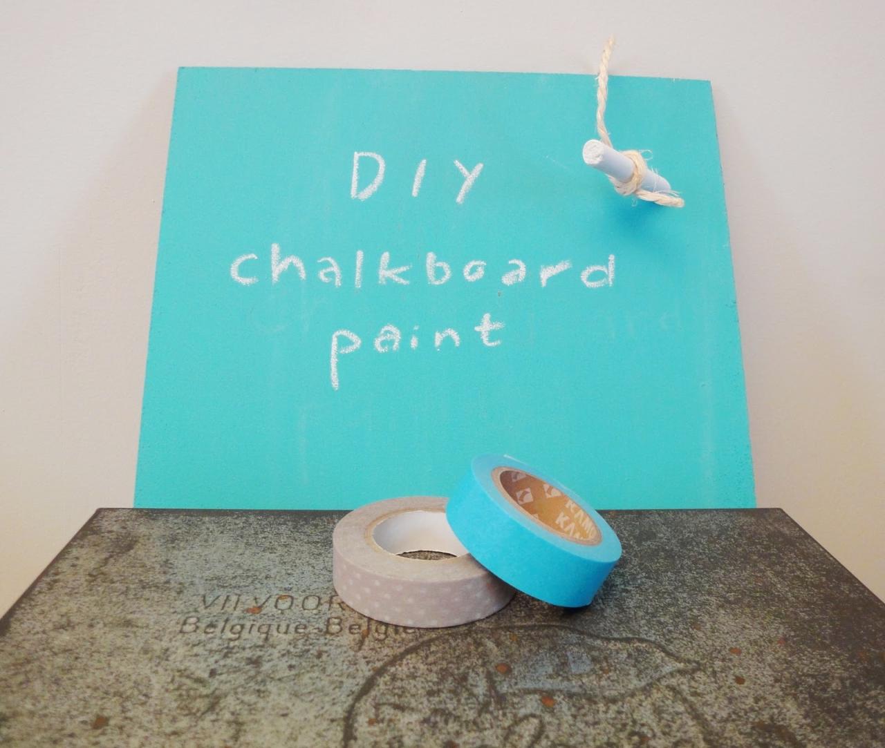 diy chalkboard paint