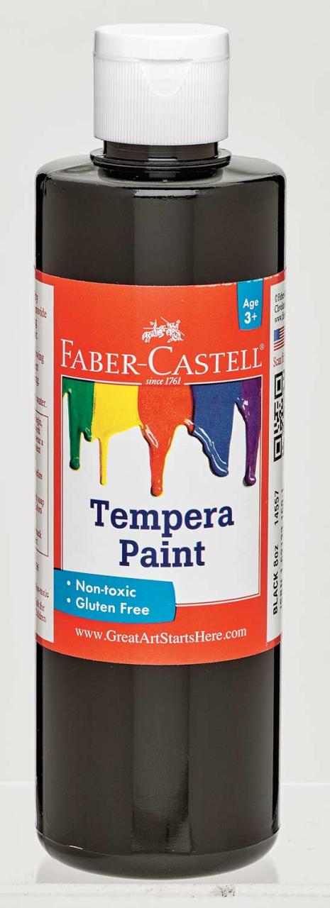 tempera black paint