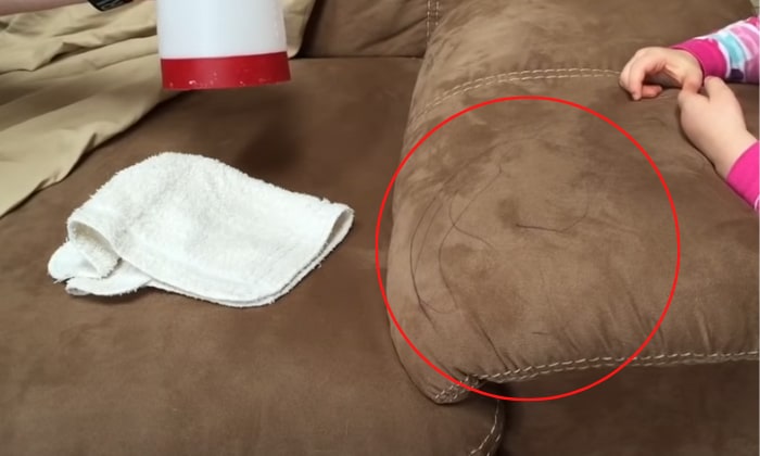 how to get marker off of couch