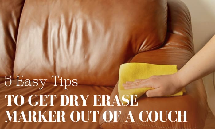 how to get marker off of couch