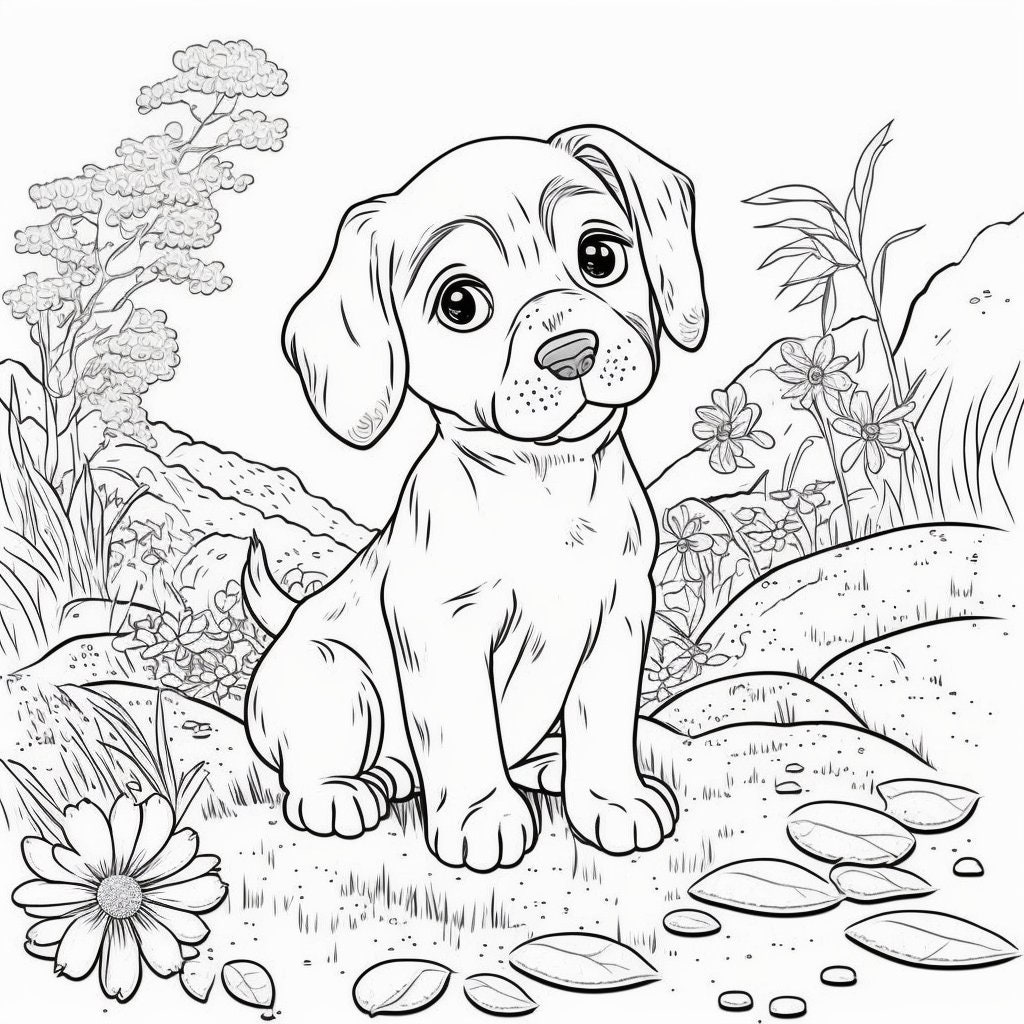 pets coloring pages