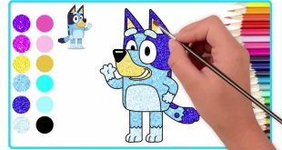 Let's Draw with Bluey! 🎨