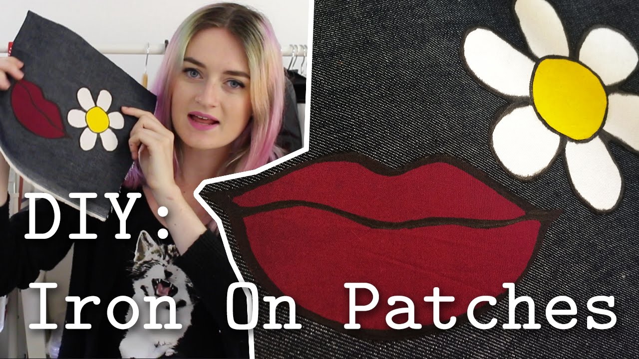 how to make iron on patches