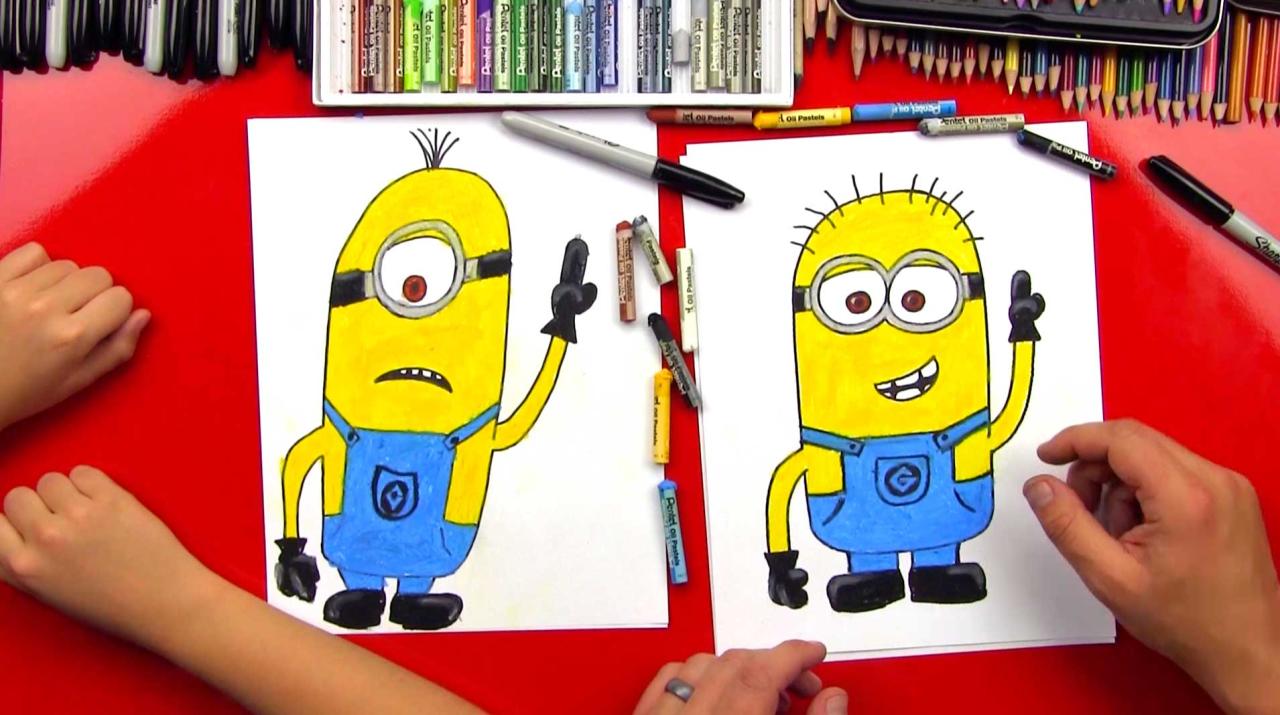 Unleash Your Inner Artist: A Drawing Adventure for Little Minions!