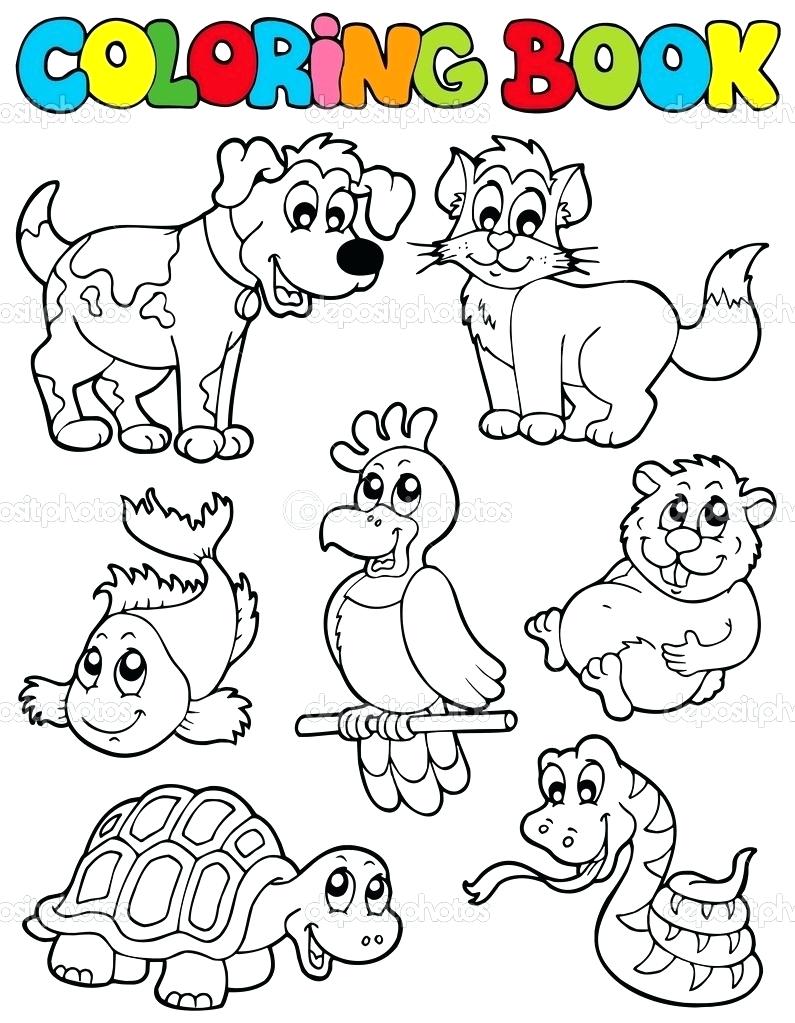 pets coloring pages